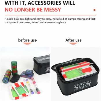 Gambar produk SSUW Kotak Perkakas Pancing Fishing Box Live Bait Storage Waterproof Small - SS-15