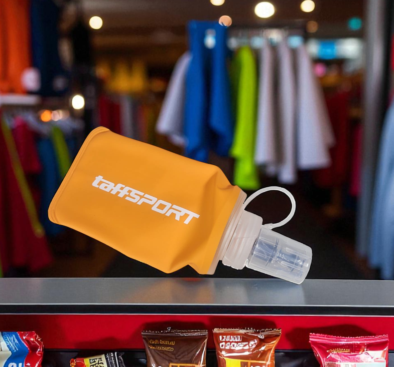 Gambar produk TaffSPORT Botol Minum Soft Flask Foldable Sport Water TPU 150ml - TFB-10
