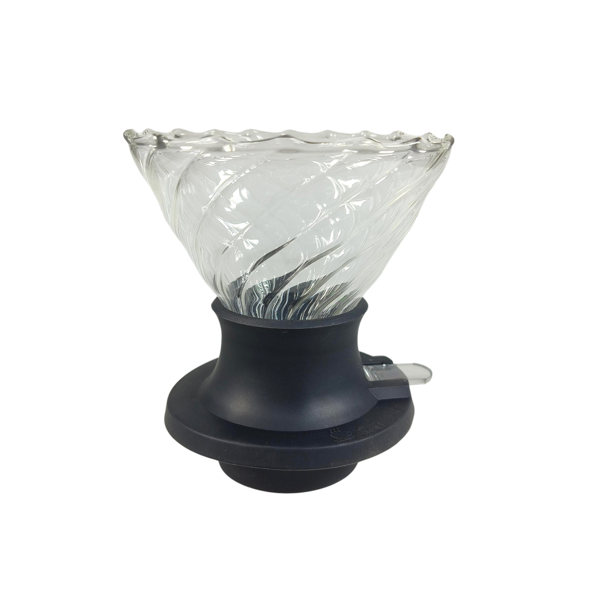 Gambar produk ANTM V60 Coffee Dripper Alat Seduh Kopi Manual Kaca Twirl - INU161