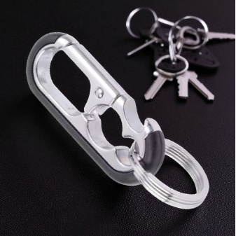 BILAW Gantungan Kunci Karabiner Keychain Quickdraw Bottle Opener - SN-29 Gambar produk BILAW Gantungan Kunci Karabiner Keychain Quickdraw Bottle Opener - SN-29