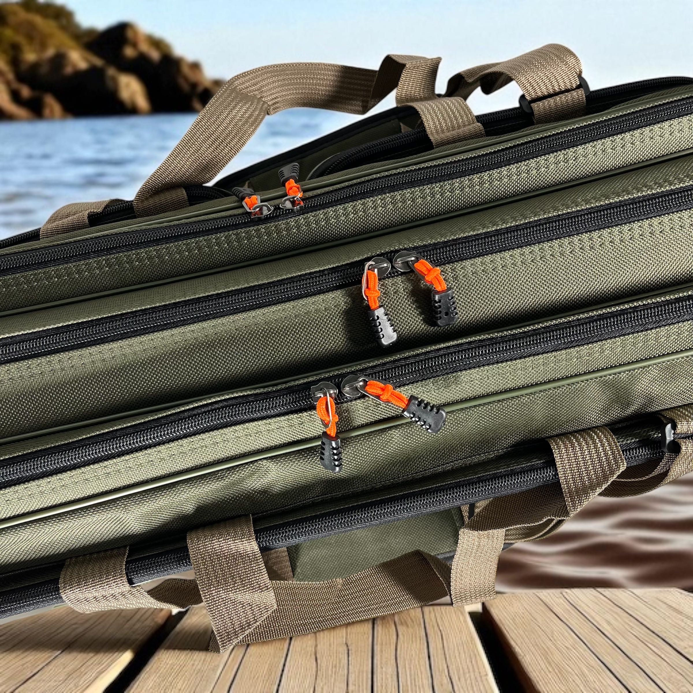 Gambar produk TaffSPORT Tas Pancing Multifunction Fishing Bag 1680D Oxford 3 Layer 1M - D300