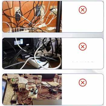 Gambar produk ZYCN Dudukan Kabel Ties Tie Mount Cord Organizer Saddle Shape 100 PCS - HC0-M3