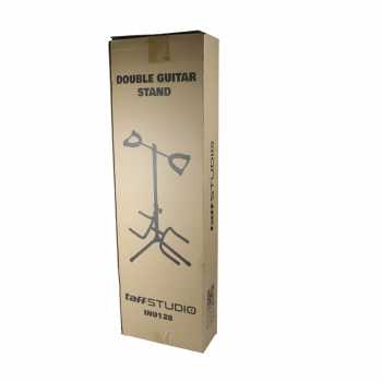 Gambar produk TaffSTUDIO Stand Gitar Double Guitar Stand Metal Dock Adjustable - INU128