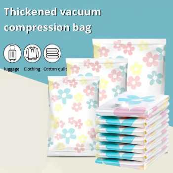 TRIPACK Kantong Plastik Vakum Pakaian Multifungsi Vacuum Bag 1 PCS - TF-100