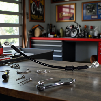 Gambar produk CHIZIYO Selang Rem Motor Motorcycle Hydraulic Disk Brake Hose 1PCS 30cm - CZ1