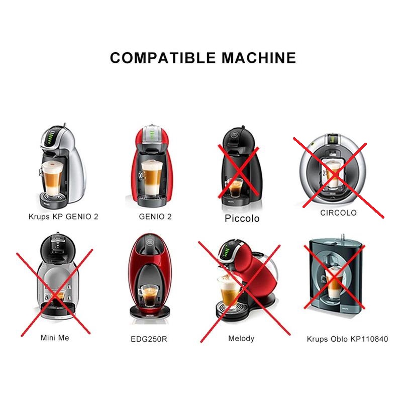 iCafilas Nespresso Capsule Adapter for Dolce Gusto Gambar produk iCafilas Nespresso Capsule Adapter for Dolce Gusto