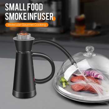 Gambar produk BORUiT Pembuat Asap Smoking Gun Cuisine Cold Smoke Generator 3 Speed - SK301B
