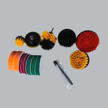 Gambar produk UNTIOR Kepala Sikat Pembersih Car Polisher Bathroom Kit 15 PCS - UT01