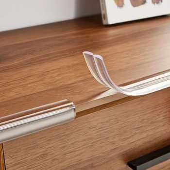 Gambar produk SFT Lakban Pelindung Benturan PVC Anti Collision Edge Safety Strip 1M 15x2.5mm - SF-2