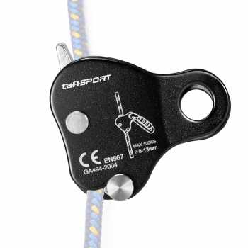Gambar produk TaffSPORT Ascender Climbing Rope Grab Self Lock Aluminium Alloy - EN567