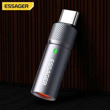 Gambar produk ESSAGER Korek Api Elektrik Cigarette Lighter Mini Portable USB Type C - ES-OTG29