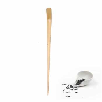 Gambar produk One Two Cups Chasaku Sendok Matcha Bambu Bamboo Spoon 18cm - OTC-18