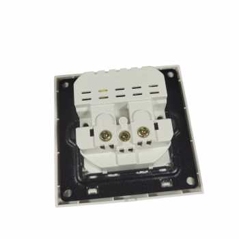 Gambar produk Taffware Stop Kontak EU Colokan Listrik Dinding dan 2 Port USB 2100 mA - WS222