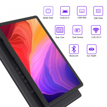 PRITOM Tablet Android 13 10.1 Inch IPS WiFi 3G Quad Core 6000mAh - M10