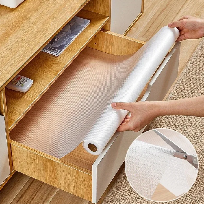 Gambar produk LIONEL Alas Laci Lemari Waterproof Cupboard Mat Shelf Liner 45x150cm - LI1