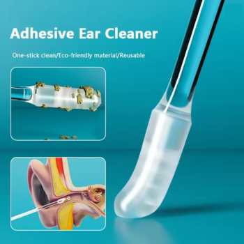 Gambar produk Jays Korek Kuping Pembersih Telinga Silikon Silicone Cotton Bud - JS404