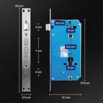MAISUSTY Smart Door Lock TTLock App Fingerprint Password Card - G3F Gambar produk MAISUSTY Smart Door Lock TTLock App Fingerprint Password Card - G3F