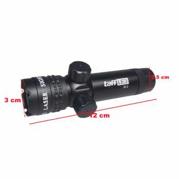 Gambar produk TaffLED Tactical Red Dot Laser Gun Scope with Baterry and Charger - JG-2