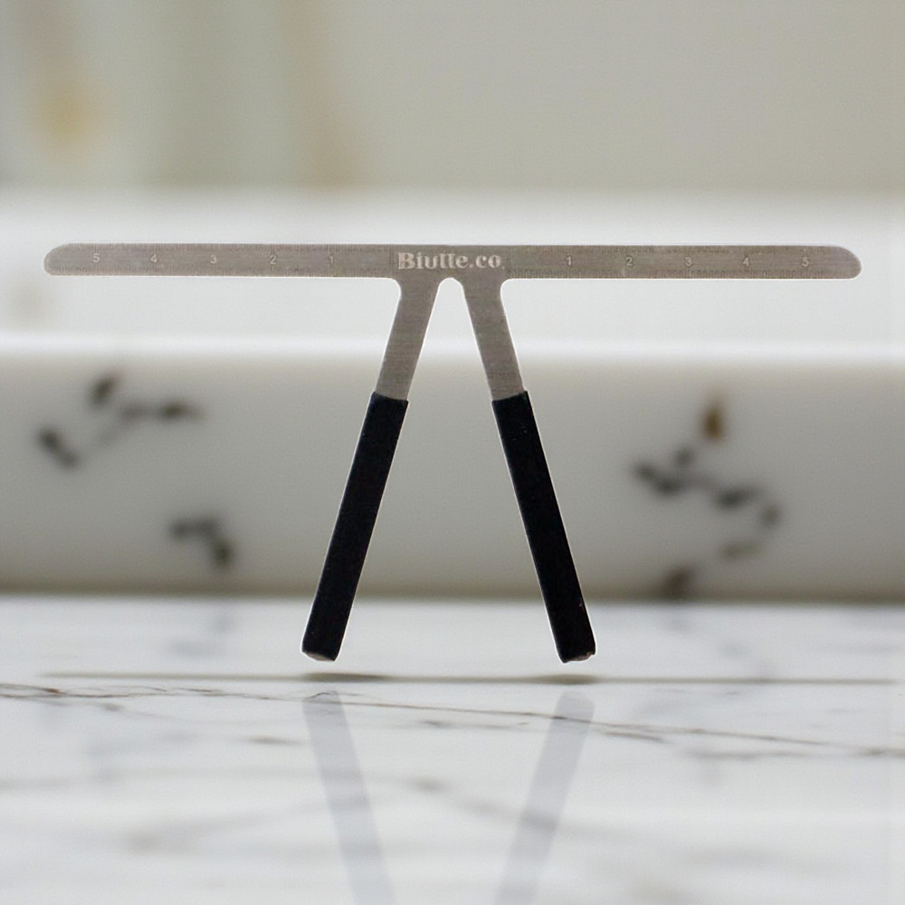 Gambar produk Biutte.co Penggaris Alis Eyebrow Balance Ruler Measure Shaping Tool