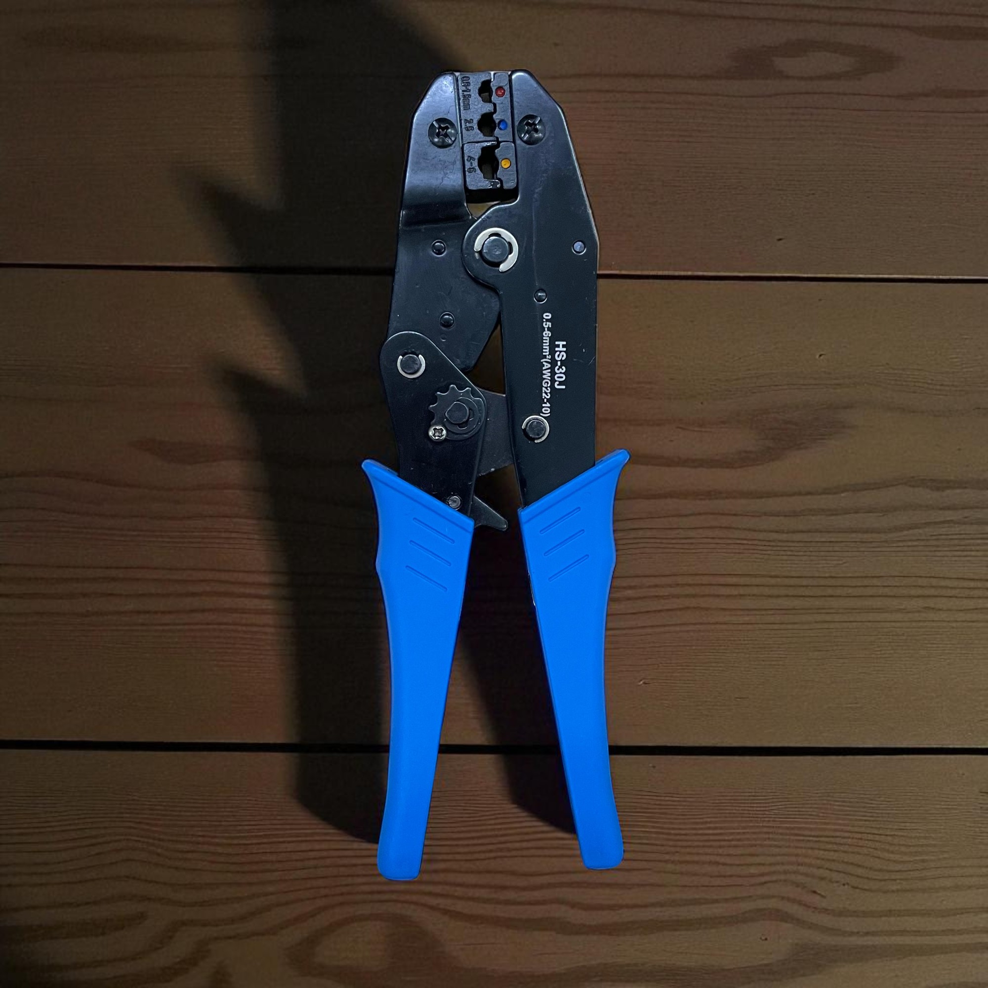 Gambar produk YEFYM Tang Crimper Insulation Terminal Range Crimping 0.5-6mm2 - HS-30J