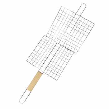 Gambar produk Januel Jepitan Panggang Barbecue Net Foldable Grilling Portable BBQ - Jn59