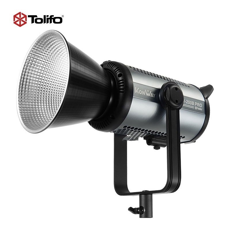 Gambar produk Tolifo Lampu Video LED Bi-Color COB Video Light 200W 6500K - KW-200B PRO