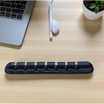 Striveday Klip Kabel Adhesive Organizer Silicone Cable Clip 7 Slot - KR-8006 Gambar produk Striveday Klip Kabel Adhesive Organizer Silicone Cable Clip 7 Slot - KR-8006