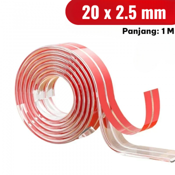 SFT Lakban Pelindung Benturan PVC Anti Collision Edge Safety Strip 1M - SF-2