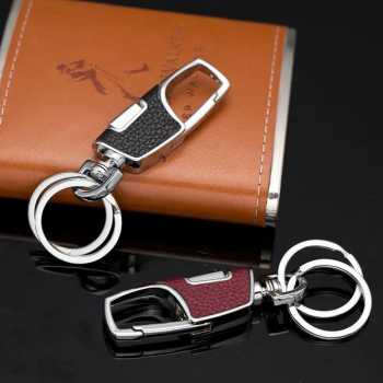 Gambar produk SINNYA Karabiner Gantungan Kunci Zinc Alloy Double Ring Carabiner - SN-25