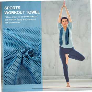 Gambar produk ASOLID Handuk Microfiber Quick Dry Cooling Ice Towel Silicon Case Kecil - AS13