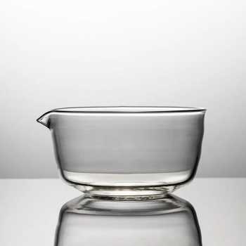 OYCHA Mangkuk Teh Chawan Kaca Transparent Japanese Matcha Bowl - OY-12