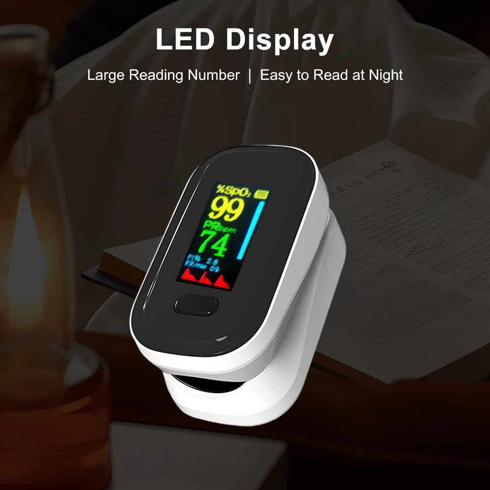 RESOXY Fingertip Pulse Oximeter Alat Ukur Saturasi Oksigen Darah TFT - YK-80A Gambar produk RESOXY Fingertip Pulse Oximeter Alat Ukur Saturasi Oksigen Darah TFT - YK-80A