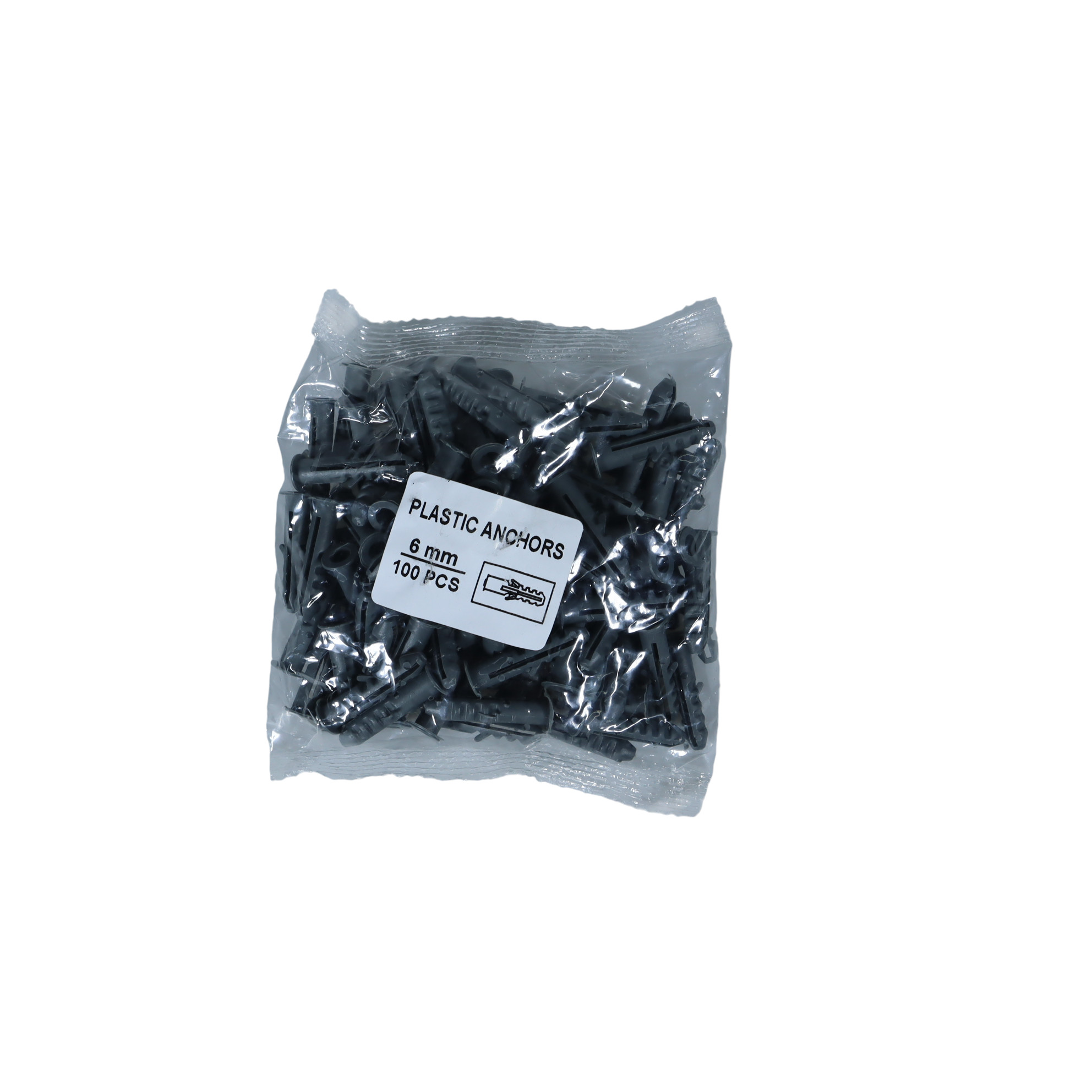 Gambar produk Taffware Expansion Screw Fischer Pipe Nylon Wall Anchors Tube M6