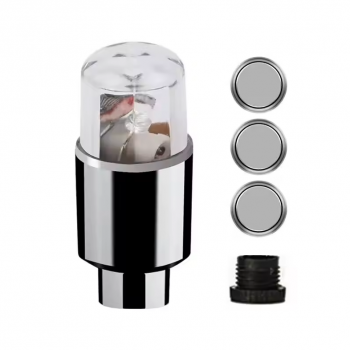 Gambar produk Fieflys Pentil Ban Motor Mobil LED Tire Air Valve Cap Lights 4PCS - AG11