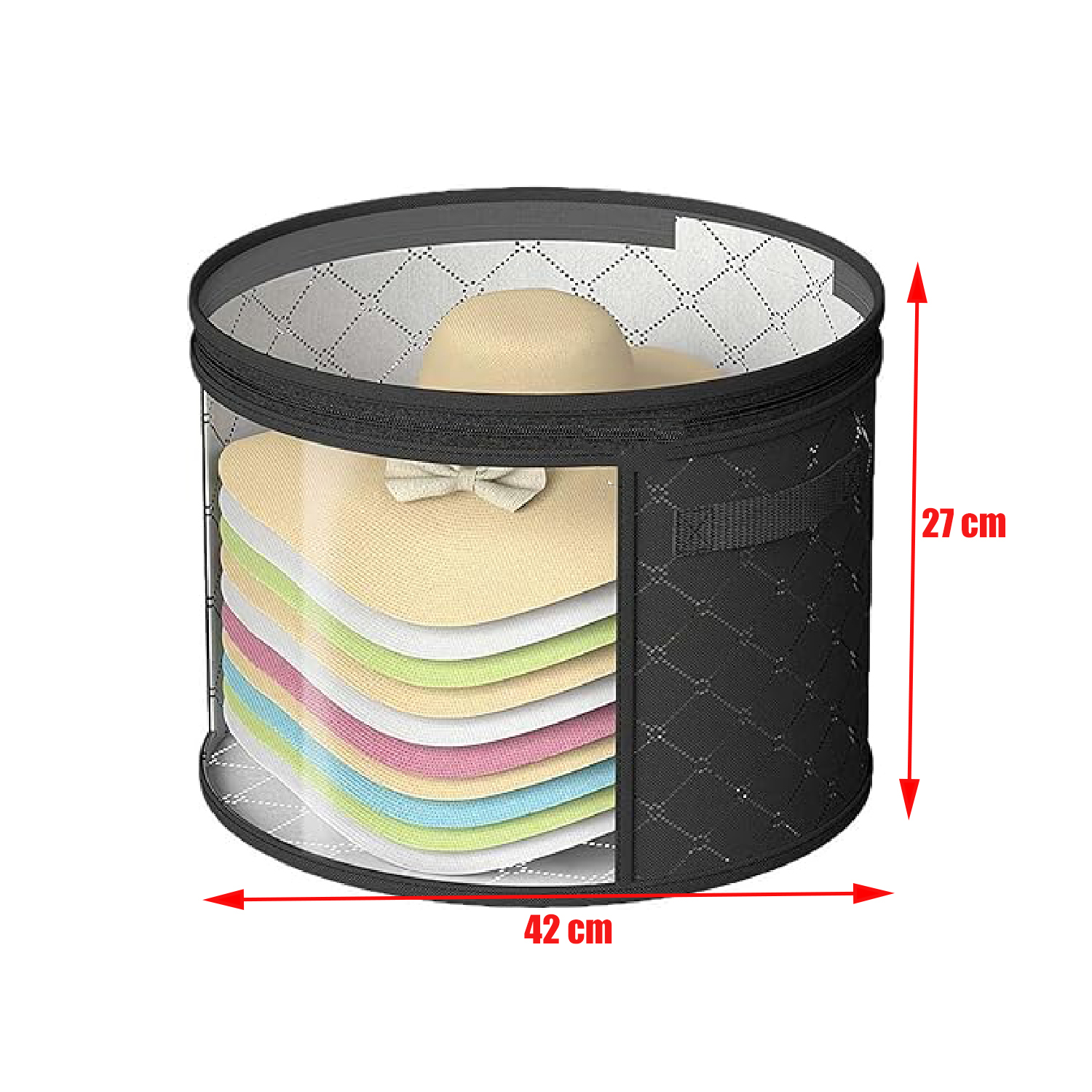 Gambar produk BONANZA Tempat Organizer Topi Foldable Hat Storage - BN523