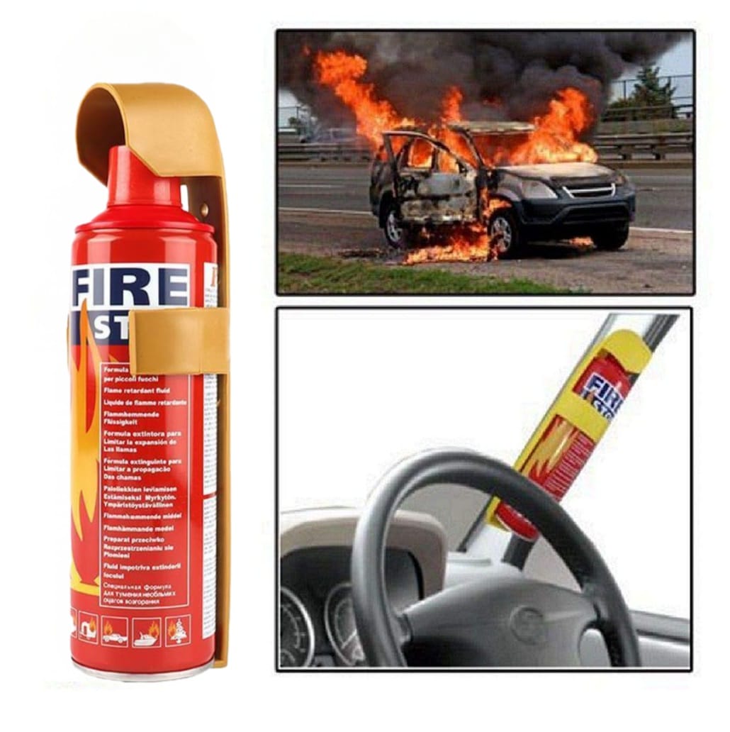 Gambar produk FIRESTOP Pemadam Api Busa Mini Fire Extinguisher Foam Portable 500ml - P110
