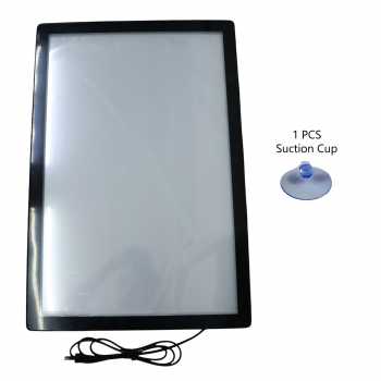 Gambar produk FEILANGPU Light Box Display Frame Poster LED Slim Round Edge 16W 40x60cm - FL-60