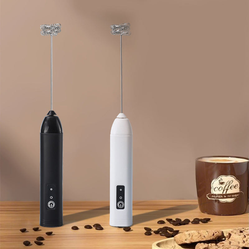 Gambar produk YUTAO Hand Mixer Mini Pengocok Telur Milk Frother 400mAh with Glass - SME-01