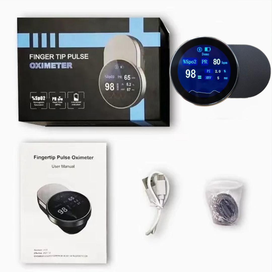 Gambar produk Yonker Fingertip Pulse Oximeter Alat Ukur Saturasi Oksigen Darah LED - YK-67B1