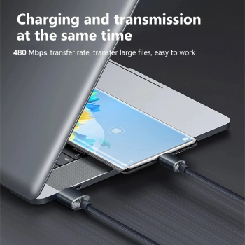 Gambar produk MAERKNON Kabel Data USB Type C Fast Charging 120W 6A 1.5M - MK150