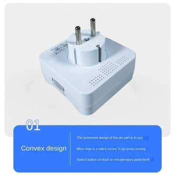Gambar produk BLOWINS Mechanical Timer Switch Mekanikal Analog 24 Jam 16A 3600W - MT06A-GR