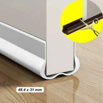 Gambar produk CBGHA Lis Pintu Penghalang Debu Serangga Door Seal Strip 48.4x31mm - TP150