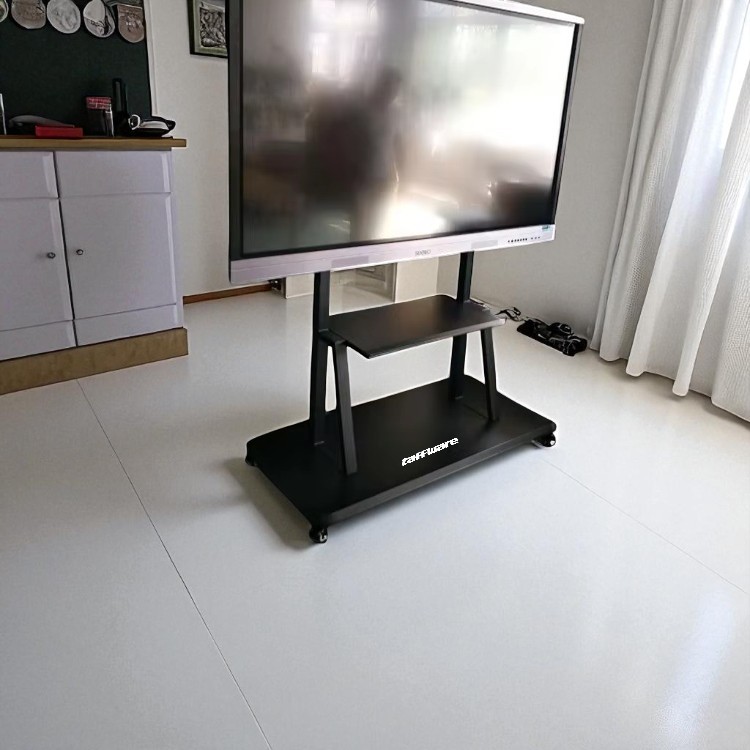 Gambar produk Taffware Bracket TV Floor Stand Wheel VESA 600x400 for 40-75 Inch TV - KM-1700S