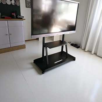 Gambar produk Taffware Bracket TV Floor Stand Wheel VESA 600x400 for 40-75 Inch TV - KM-1700S
