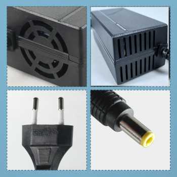 Gambar produk ALASICKA Adaptor Charger Baterai Skuter Sepeda Listrik DC 29.4V 2A - TCDZ0001