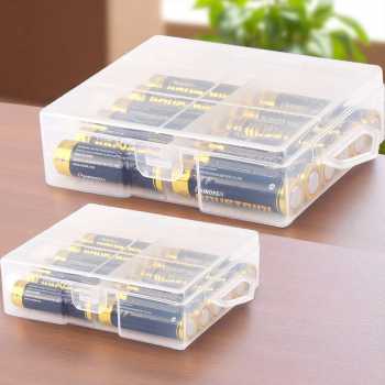XCC Kotak Baterai 24 Slot Plastic Multifunction Battery Box - X24A