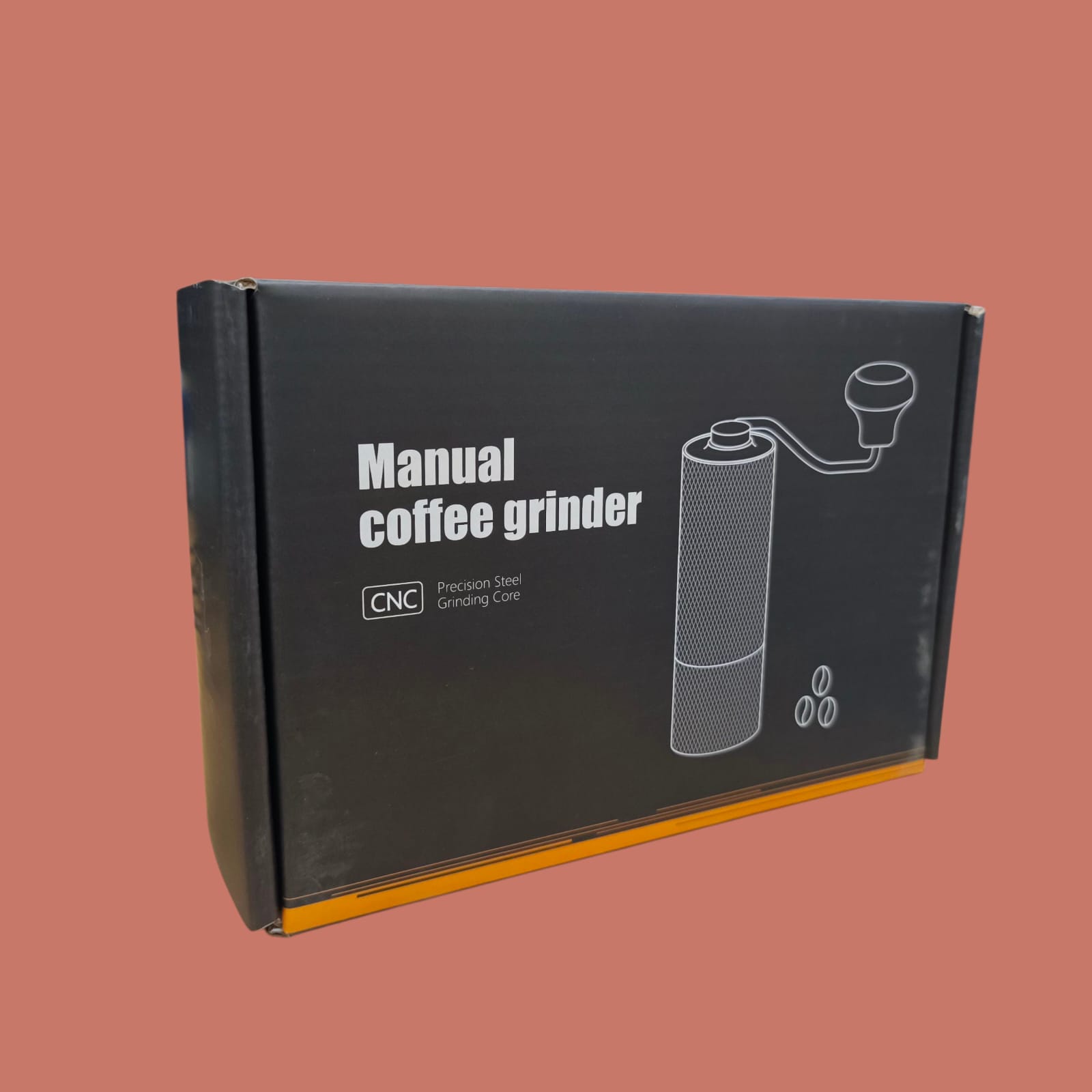 One Two Cups Alat Penggiling Kopi Manual Coffee Grinder Adjustable - JN60 Gambar produk One Two Cups Alat Penggiling Kopi Manual Coffee Grinder Adjustable - JN60