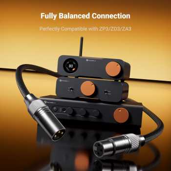 Fosi Audio Kabel XLR Male to Female Audio Amplifier Microphone Braided