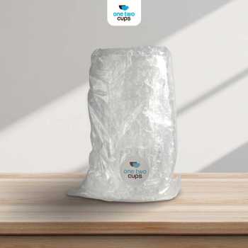 Gambar produk One Two Cups Gelas Kaca Aesthetic Kopi Teh Striped Crystal Glass 445ml - EL-45