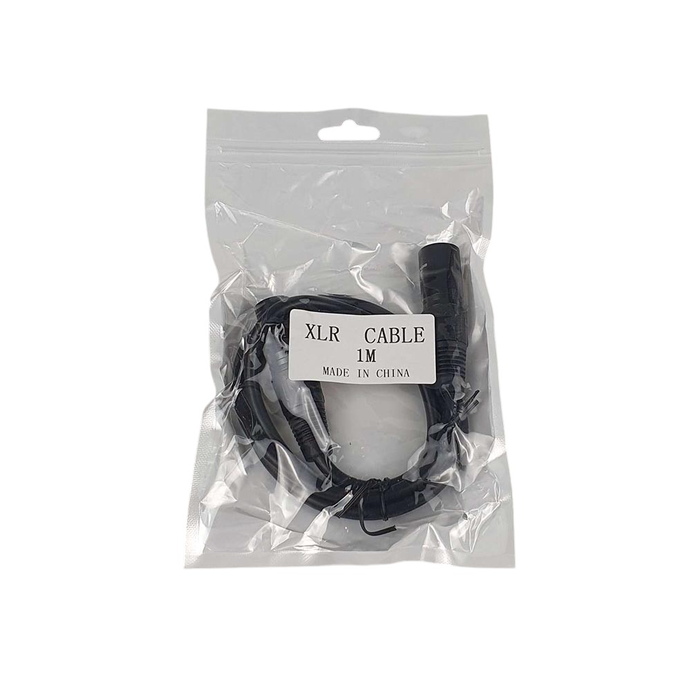 TaffSTUDIO Kabel XLR M/F OFC Microphone Karaoke Shielded 1M - BOF30 Gambar produk TaffSTUDIO Kabel XLR M/F OFC Microphone Karaoke Shielded 1M - BOF30